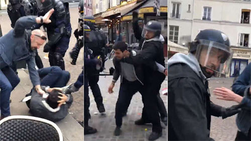 Detenido el jefe de seguridad de Macron que golpeó a manifestantes